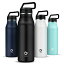FJbottle 水筒 1.2リットル 真空断熱 保温保冷 ステンレスボトル 直飲み シンプル おしゃれ 軽量 魔法..