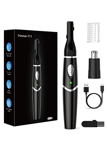 新登場&1台多役眉毛シェーバー メンズ USB充電式 鼻毛カッター & レディース 眉毛カッター 顔剃り 産毛..