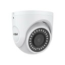 H.View ドーム型防犯カメラ 4K 赤外線 防犯カメラ 監視カメラ 800万画素 固定2.8mmレンズ 4K 8MP POE給電カメラ 赤外線LED搭載 動体検知機能付き 内蔵オーディオ IP66防水防塵 暗視撮影30M 遠隔監視可能 poe監視カメラ 室内 AI検知機能