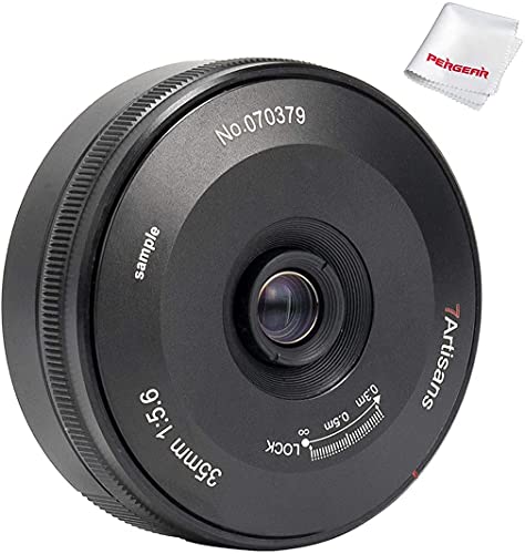 7artisans 35mm F5.6 パンケーキレンズ フルサイズ 広角レンズ (ソニーE)