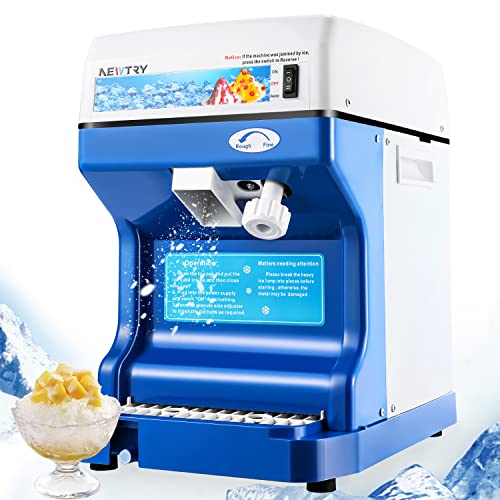 NEWTRY かき氷機 アイスクラッシャー かき氷メーカー 氷粉砕機 電動 業務用 家庭用 シャーベット スム..