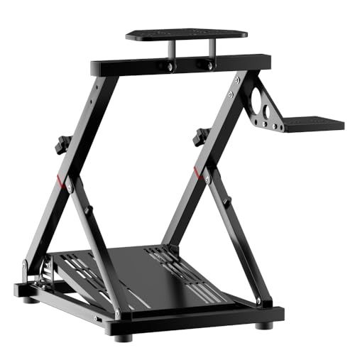 レーシングホイールスタンド Racing Wheel Stand レーシングホイールスタンド ギアシフター用マウント セット ロジクール for Logitec...