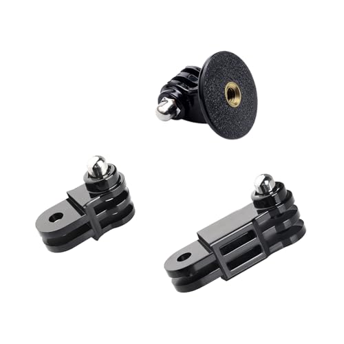 JINGCHEN アクションカメラ用 三脚マウントアダプター 延長アダプター gopro 延長アーム ネジ付き GoPro全般のカメラ及びDJI Osmo Actionに対応カメラ アクセサリー (同方向)