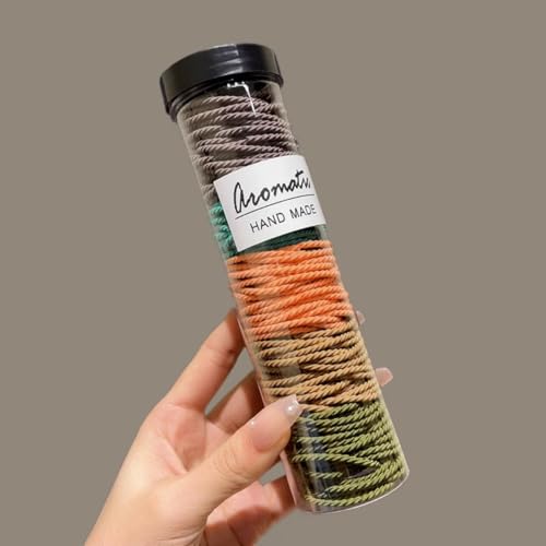 LZBRDY 100個 高ストレッチ耐久性カチューシャ ハイポニーテール レディース ヘアゴム (濃い色です)