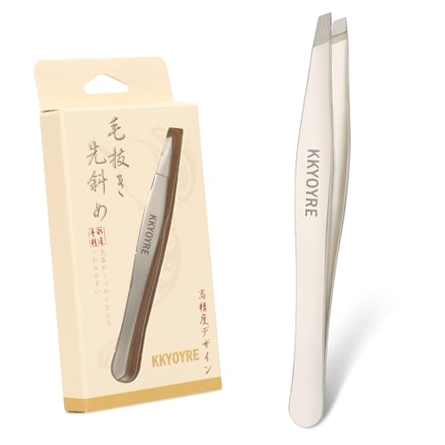 TeamSky 先斜 毛抜き すべり止め ピンセット用 精密 眉毛抜き がっちりキャッとげぬき 男女兼用 ツイーザー 耳毛 抜き 髭ヒゲ 鼻毛 ヒゲ キャップ付...