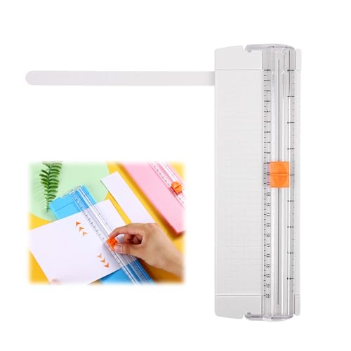 PureSino ペーパーカッター 裁断機 小型 A4 対応 スライドカッター 双方向 厚紙 写真 コーピー用紙 文..