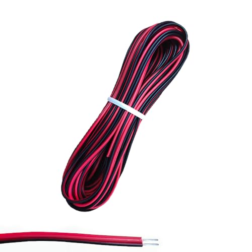 樂天商城 - 電線 ケーブル 22AWG 10m 2Pin 配線コード 延長コード LEDストリップライト接続ケーブル リード線 配線 交換 修理 電子工作 延長用 電化製品