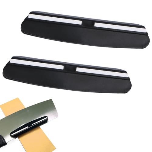 ESJNNK 砥石研ぎ 角度固定ホルダー 角度ガイド 2個セット ニングガイド 包丁研ぎ用補助具 ナイフシャー..