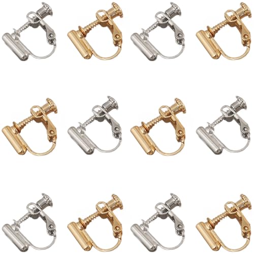 イヤリング スクリューバックのイヤリング オーナメントイヤリング コンバーター スクリューバックイヤ..