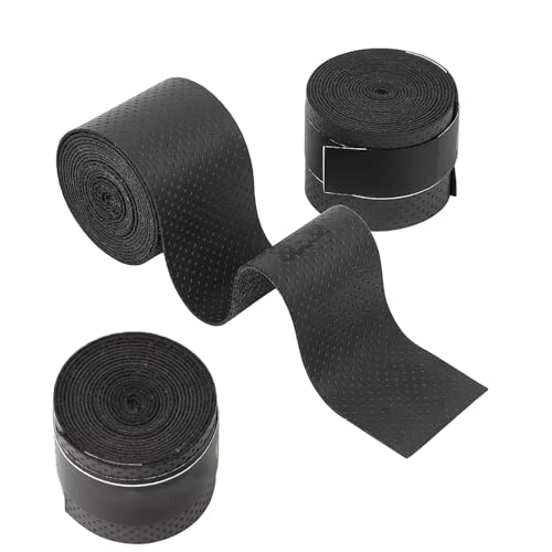 ChasCoCoグリップテープ テニスバドミントングリップテープ 3本セット（縦105cm,横2.5cm,厚さ0.7mm） ..