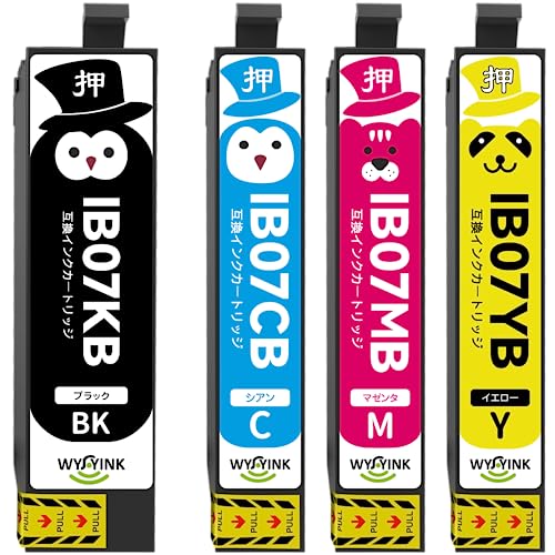 WYFYINKエプソン用 IB07 Epson PX-M6010F PX-M6011F PX-S6010 マウス IB07CL4B 互換 IB07KB IB07CB IB0..