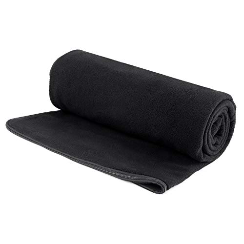 インナーシュラフ 寝袋 フリース 毛布 ブランケット 大判 あったかい 多機能 膝掛け アウトドア 室内兼..