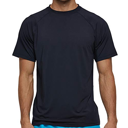 Yotonna メンズ 水着 ラッシュガード 半袖 全8色 水陸両用 スイムウェア フィットネス スポーツシャツ ..