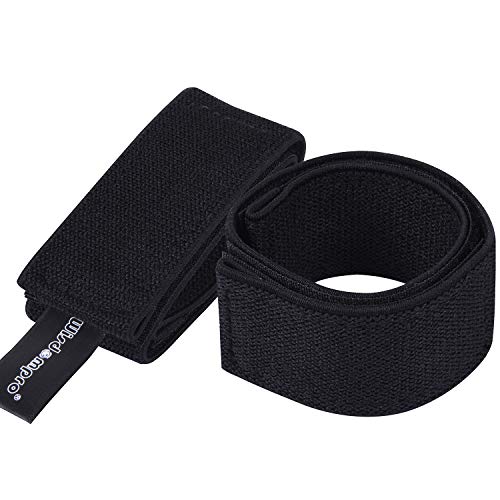 [Wisdompro] ズボン裾止めバンド 自転車 バイク 足首バンド ズボンクリップ 裾止め用マジックガーター ..