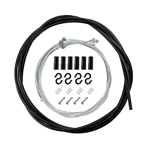 ブレーキケーブルセット 自転車ブレーキワイヤー 自転車 インナー アウター ワイヤリング キット 自転..