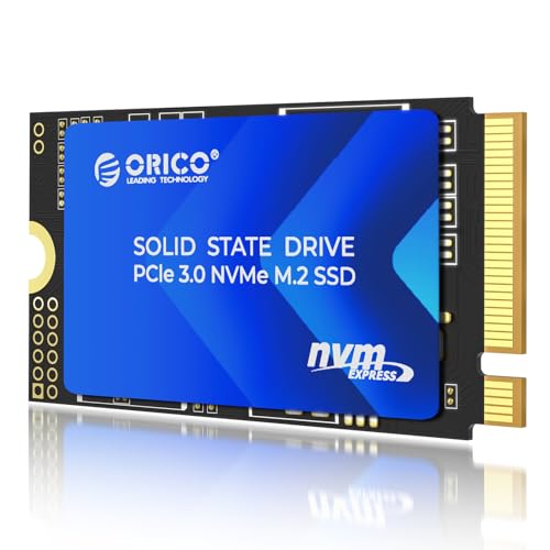 ORICO SSD 1TB M.2 2242 NVMe 内蔵 SSD 3D NAND搭載 PCIe Gen3×4 最大読込：3100MB/s (R:3100MB/s、W:2500MB/s) 高耐久 メーカー 3年保証 J10-2242