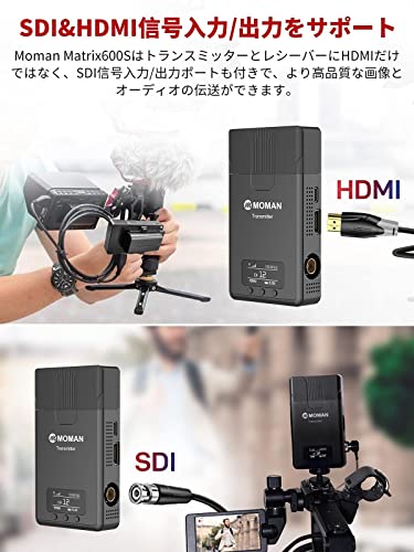 Moman Matrix 600s ワイヤレス送受信機 (プロンプター機能付) 画像3