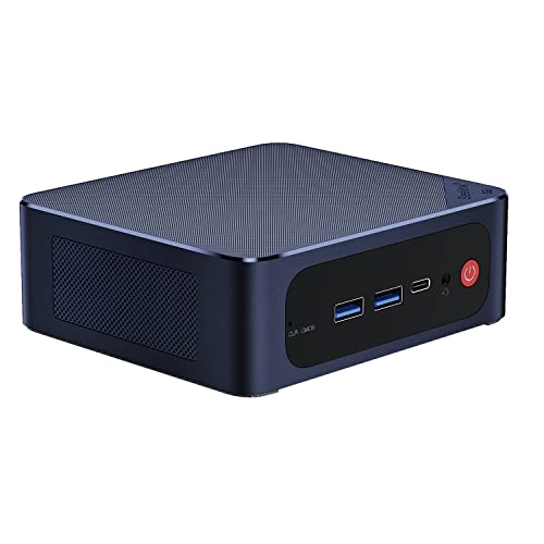 Beelink SEi12 i7-12650H 4.7GHz (10コア/16スレッド) ミニコンピュータ、32G DDR4 RAM 500G M.2 2280 SSD ミニゲームコンピュータ、統合インテル UHD グラフィックス 64EUs 1.4GHz グラフィックス カード、4K@60Hz 1*HDMI2.0/