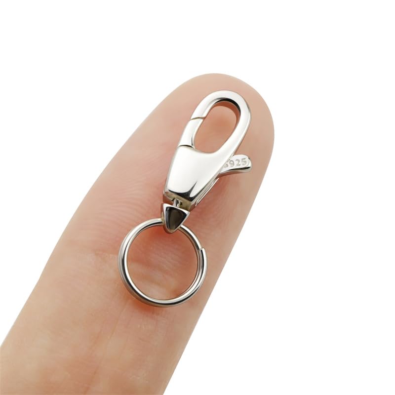 925 銀製カニカン丸カン セット メガネチェーン マスクチェーン グラスチェーン ネックレス ブレスレッ..