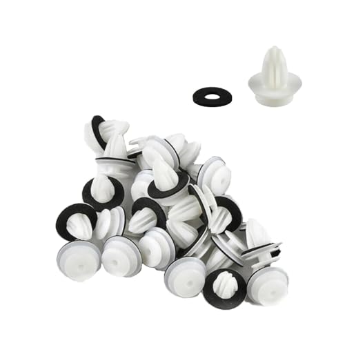 TUDOUZZZ リベット バンパークリップ 車 内装クリップ プラスチックリベット ップ 20個セット 純正