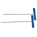 高性能5dBi 2.4GHz/5GHz 802.11a/b/g/n/ac対応 無線LANカード WIFI/Wimax/Bluetoothモジュール用アンテナ 2...