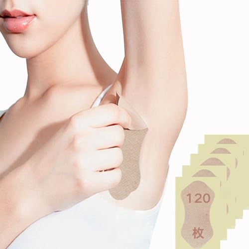 Zoubatt 脇汗パッド 直貼り 汗脇パッド メンズ レディース 兼用 汗取りパッド 無香料 抗菌防臭 吸湿 速乾 目立たない 脇汗対策 あせジミ防止 脇汗 汚れ防止テープ (B-120枚入（12枚×10パック）)