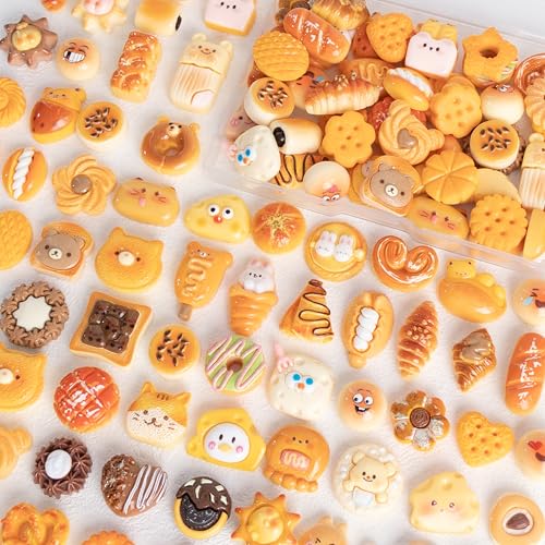 MOELIFE デコパーツ 樹脂 セット 自由にDIY可能・様々なモチーフ アクセサリーパー...