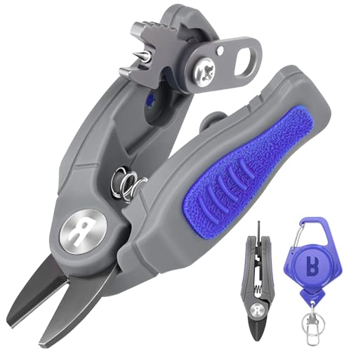 Booms Fishing FR1 ラインカッター 釣り ハサミ ピンオンリール付き ロック機能 ギザギザ 耐腐食・耐食性4CR13ステンレス鋼素材を採用しており、表面に特殊コーティングを施し、錆びを防ぐことができます。・アイクリーナーアイに詰まったヘッドセメントを取り除くのに大変便利です。・対応ラインPE、フロロカーボン、ナイロン、ダイニーマ釣り糸。・持ち運び便利ストラップ用穴＆カラビナアタッチメント付きで、携帯性に優れています。・多機能ギザギザ構造、ロック機能付き、すべり止めハンドル。ブランド: Booms Fishingメーカー: Booms Fishing