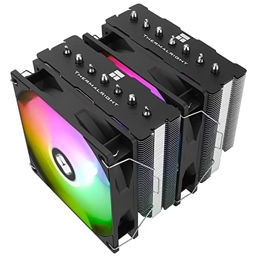 Thermalright Phantom Spirit 120 Se Argb CPUエアクーラー、7本のヒートパイプ、デュアルファン120mm TL-C12B-S V2 PWMエアクーラー、AGHP第4世代技術、S-FDBベアリング、AMD/ AM4 /AM5/intel 1700/1150/1151/1200…