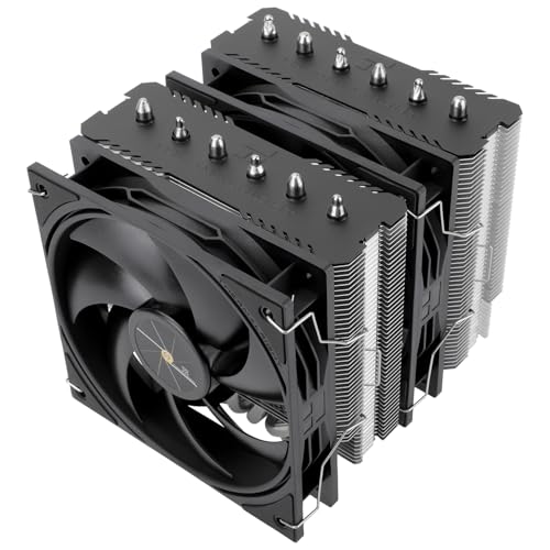 Thermalright Peerless Assassin 120 SE V3 CPUクーラー、6ヒートパイプAGHPテクノロジー、高さ155mm、AMD用コンピューターCPU冷却:AM4 AM5 / Intel LGA 1851/1700/1150/1151/1200・[放熱の組み合わせ] CPU クーラーはダブルタワー デュアルファン構造で、黒色陽極酸化マットトップシート、6 本の完全電気メッキ抗酸化ヒートパイプ、セイコーマイクロ彫刻リフローはんだ付けニッケルメッキ銅底、2000RPM 高速 PWM ファンを備え、CPU 温度を簡単に放熱し、クーラーの放熱効率をさらに向上させます・[優れたベアリング] PC ファンの S-FDB ベアリングは、リフティングモードでのファンブレードの振動の問題をうまく解決し、ファンの周りのシリコンコーナーパッドは、回転によって発生するノイズをある程度低減できるため、ラジエーターの耐用年数を延ばすことができます・[メモリ回避設計] メモリの高さの制限を考慮して、クーラーはメモリの角処理を回避する設計を採用しています。これにより、ファンを取り付けるときにファンがメモリに邪魔されず、メモリの高さが高すぎる場合はファンを上向きに取り付けることができます。対称的なツインタワークーラーは全体的な美観を兼ね備えています・[AGHPヒートパイプテクノロジー] 6x6mmのヒートパイプは、AGHPアップグレードされた第5世代テクノロジーを採用しており、垂直および水平の取り付け方向によって引き起こされる逆重力の影響をうまく解決できます。セイコーマイクロ彫刻リフローはんだ付けニッケルメッキ銅底とニッケルメッキ酸化防止ヒートパイプを組み合わせることで、放熱効果が向上します・[幅広い互換性] クーラーはデュアルプラットフォーム (Intel 14/15 世代 AMD RYZEN 9000) と互換性があります。スロット: Intel LGA 1851/1700/1150/1151/1155/1156/1200、AMD: AM4/AM5。クーラーには取り付けアクセサリが付属しており、取り付けビデオまたは手順に従って取り付けることができます。(注: AMD プラットフォームをインストールするには、マザーボードの元のバックプレートを使用して取り付ける必要があります) ご不明な点がございましたら、ショップのカスタマーサービスにお問い合わせくださいブランド: THERMALRIGHT(サーマルライト)メーカー: ThermalrightJAN: 0753873528279