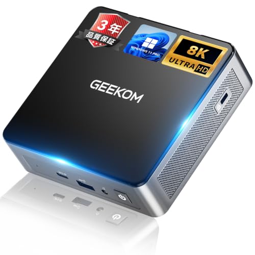 1095日保証・法人様向けGEEKOM Air12 Intel 7505 ミニPC業務用 省電力·静音設計