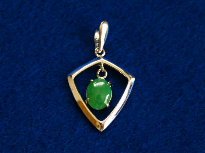 『糸魚川ヒスイの店』糸魚川翡翠ペンダントトップ P00118『元粋 作』