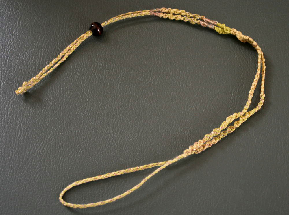 麻紐 nono 作 ha0089 ネックレスひも ハンドメイド