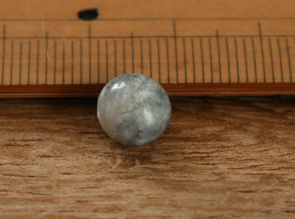 糸魚川翡翠丸玉 MA0887 真隆 作 8mm*8mm 糸魚川 ひすい 丸玉 パワーストーン 魔除け