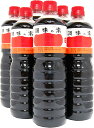 ヤマコノ デラックス醤油 調味の素1000ml ×6本セット