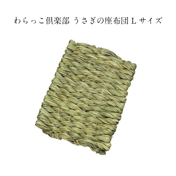 わらっこ倶楽部 うさぎの座ぶとん Lサイズ(1枚入)