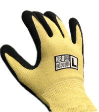 川西工業耐切創性手袋バイオグリップケブラー(#2524L)Lサイズ1双BIOGRIPMadeofDupontKEVLAR