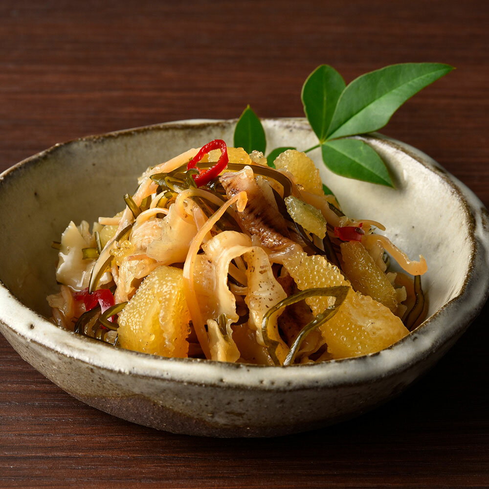 北海道 白醤油小分け松前漬け B (130g×4) 北海道の郷土料理である「松前漬け」は「するめ」と「昆布」の旨味が程よく引き出され温かいご飯にのせたり、酒の肴...