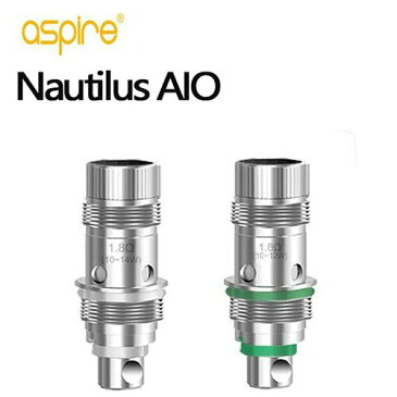 Aspire Nautilus AIO コイル 5個入り 1.8Ω アスパイア ノーチラス エーアイオー 電子タバコ