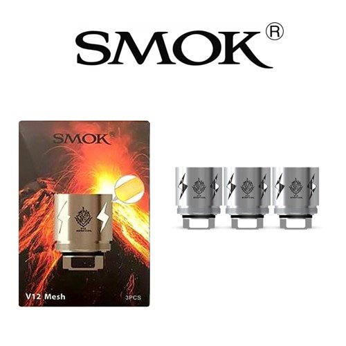 Smok TFV12 アトマイザー 交換コイル Q4 V12 Mesh 3pcs 電子タバコ