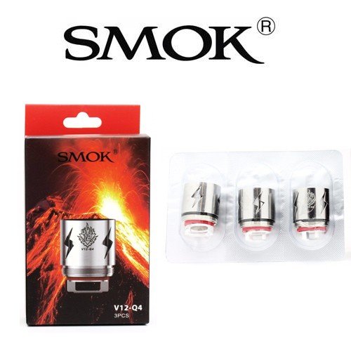 Smok TFV12 アトマイザー 交換コイル Q4 V12 Mesh 3pcs 電子タバコ