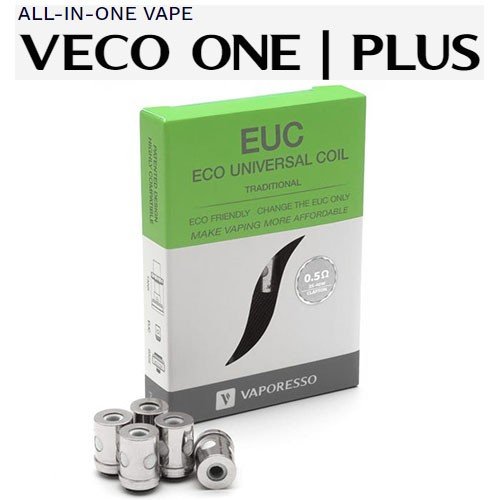 Vaporesso EUC ECO Universal Coil TRADITIONAL 0.4Ω 0.5Ω ユニバーサル 交換 コイル 5個入り ベポレッソ バポレッソ…