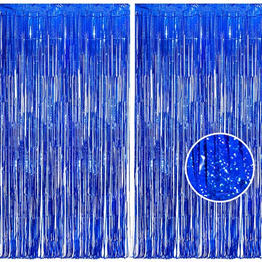 【サイズ】:100cm (幅)*250cm(高) 2枚入 十分な長さで、さまざまなイベントに適応します。壁のサイズに合わせて底部を自由にカットOK! 【豪華な飾り付け】フリンジカーテンはキラキラな素材なので、簡単に豪華な部屋づくりができます。光に反射するとさらに綺麗です。パーティーを盛り上げるのに欠かせない飾り付けです。また、LEDカーテンライト、バルーンなどと組み合わせて使うと、パーティに活気や華やかさを与え、出席者の心に深く印象付けます。 【使い易い】フォイルカーテンは強力両面テープを付いています。壁に貼るだけで豪華な飾り付けになります。誰にとっても使いやすいです。ご注意:1貼り付け前に、接着面の埃や汚れをよく拭き取りください。2汚れの壁、石膏、レンガ、不均一で荒い材質表面、または易く剥がれる場所に取り付け不可です。 【適用場合】誕生日会、クリスマスパーティー,忘年会、新年会、卒業パーティー、出産祝い、就職祝いなどに適応です。写真撮影や、パーティーのデコレーションに、バックドロップ(背景)として大活躍してくれます。