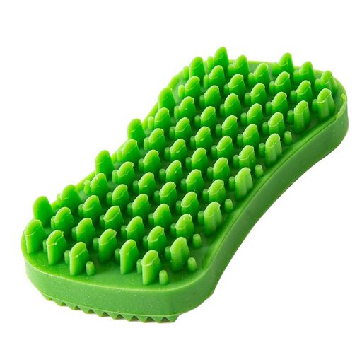 SATiNUペットブラシ抜け毛取りマッサージツール犬用猫用マッサージブラシ猫ブラシシリコンお手入れペッ..