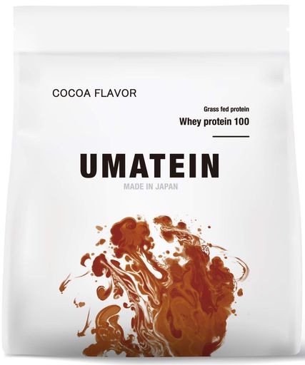 UMATEINウマテインプロテインホエイプロテインココア味1kg国産11種類のビタミン配合