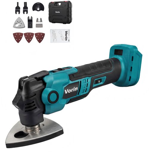 【2026新型】VORIN 18V 充電式 マルチツール ブラシレスモーター ケース付き コー...