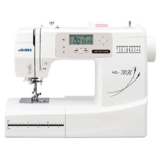 バリエーション豊かな模様パターン(100パターン)で個性あぷれるソーイング 大きくて見やすい液晶ディスプレイをはじめ、下糸を引き上げずに縫えるクイック下糸セットなど、コンパクトでも使いやすさを追求した充実の機能。 【大きく見やすい液晶ディスプレイ!】大きく見やすい液晶ディスプレイを搭載。 選ばれている模様番号やぬい目の幅・長さなどが一目で分かります。 【下糸を引き上げずに縫える!】ガイドに沿って糸かけするだけで下糸を引き出す手間なく縫い始められるクイック下糸セット仕様です。 【オート糸調子】ほとんどの布地と糸の組み合わせで適した糸調子にセットされています。