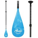 3-SECTIONADJUSTABLESTANDUPPADDLEFORPADDLEBOARDCARBONSHAFTBLUEPRINTPLASTICBLADE+BAG