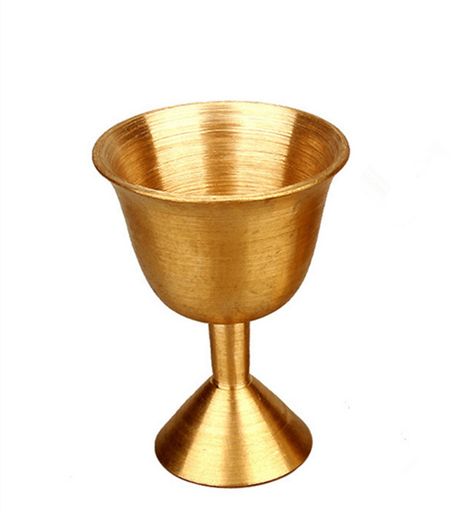 (イスイ)YISHUI風水銅製水杯ゴールド金色金運財運福運縁起開運(S)