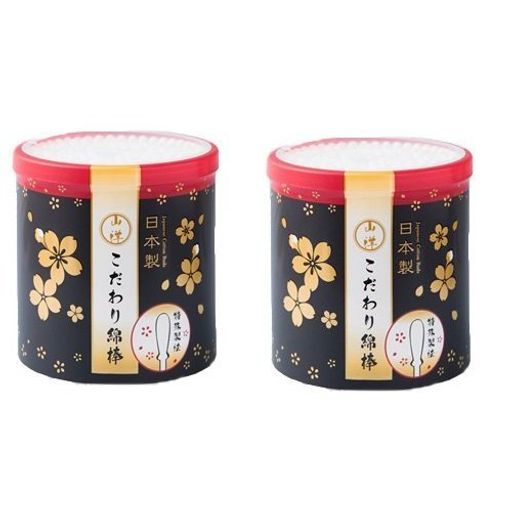 山洋 こだわり綿棒 日本製 180本入x2セット